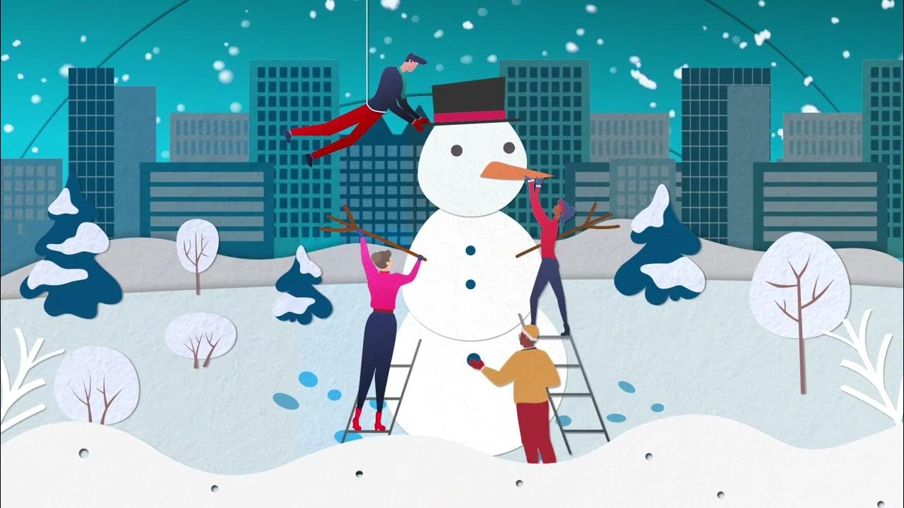 Larochelle - Vignette de l'animation de la carte de Noël